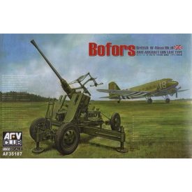 AFV Club British Vers.of Bofors 40mm MKIII AA Gun makett