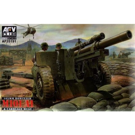AFV Club 105mm Howitzer M101 A1 Carriage M2 A2 makett