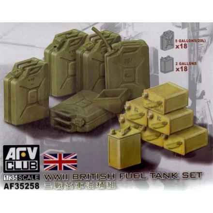 AFV Club WWII British fuel tank set