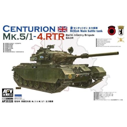 AFV Club British MBT Centurion MK.5/1-4.RTR makett