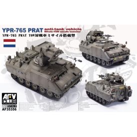   AFV Club YPR-765 PRAT - Anti Tank Vehicle with Twin TOW Missile Launcher makett