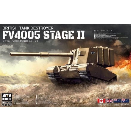 AFV Club British Tank Destroyer FV4005 Stage II makett
