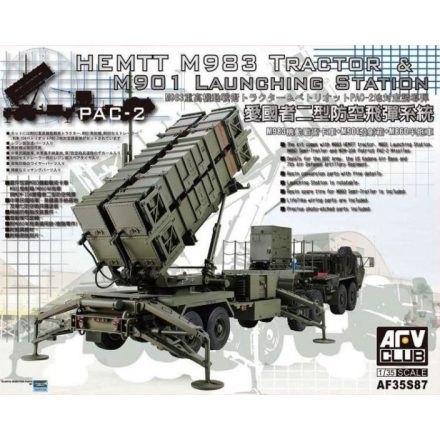 AFV Club HEMTT M983 Tractor & M901 Launcher Station PAC-2 makett