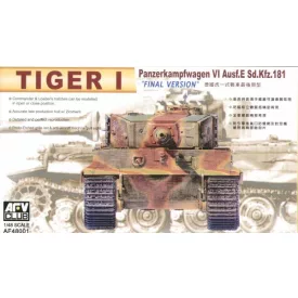 AFV Club TIGER I E LATE makett