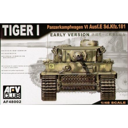 AFV Club Tiger I Early Version makett