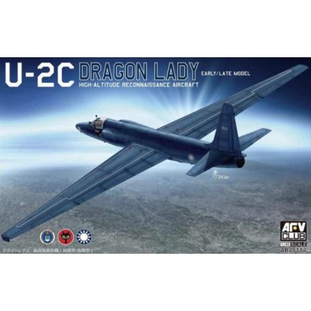 AFV Club Lockheed U-2C Dragon Lady Early/Late model makett