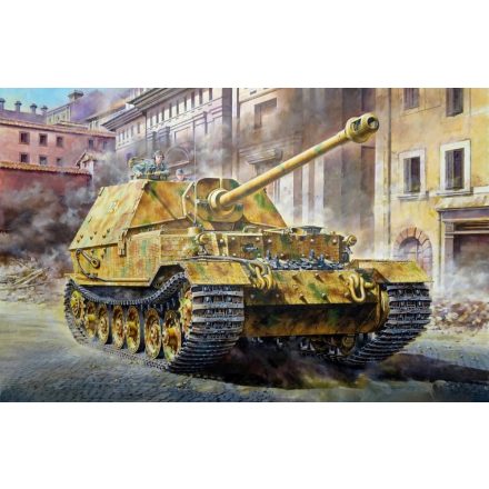 Amusing Sd.Kfz.184 Schwerer Jagdpanzer 'ELEFANT' Full interior makett