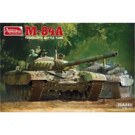 Amusing Hobby M-84A Yugoslavia Main Battle tank makett
