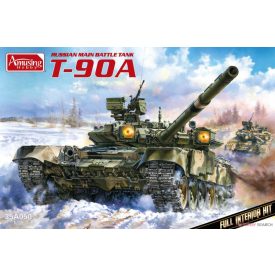   Amusing Hobby Russian Main Battle Tank T-90A Full Interior Kit makett