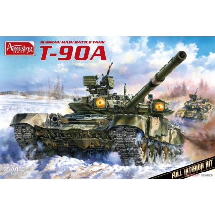 Amusing Hobby Russian Main Battle Tank T-90A Full Interior Kit makett