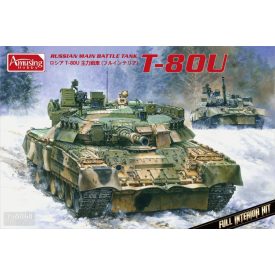   Amusing Hobby Russian Main Battle Tank T-80U Full interior kit makett