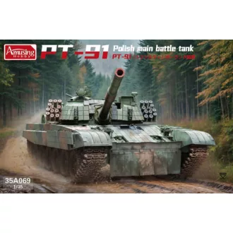 Amusing Hobby Twardy Polish Main Battle Tank makett