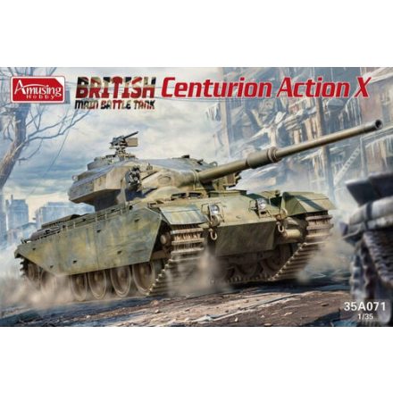 Amusing Hobby British Main Battle Tank Centurion Action X makett