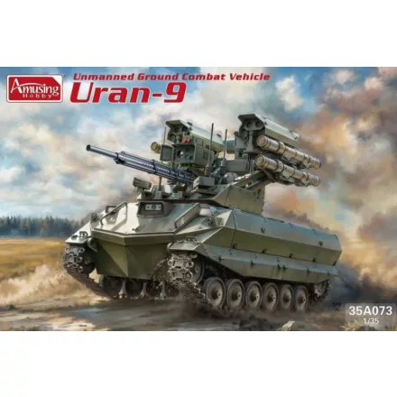 Amusing Hobby Russian UGCV Uran-9 makett