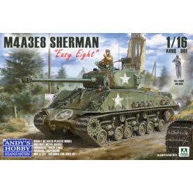   Andy's Hobby M4A3E8 Sherman "Easy Eight" makett