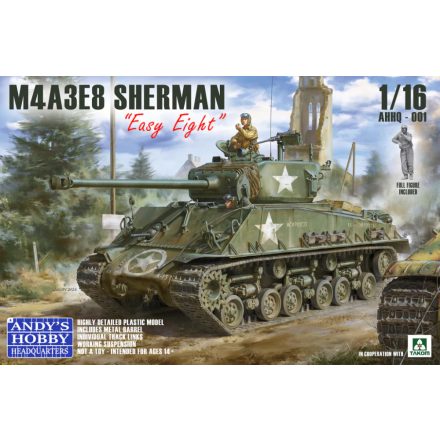 Andy's Hobby M4A3E8 Sherman "Easy Eight" makett