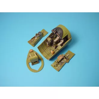 Aires F4U-1 Corsair cockpit set cockpit készlet