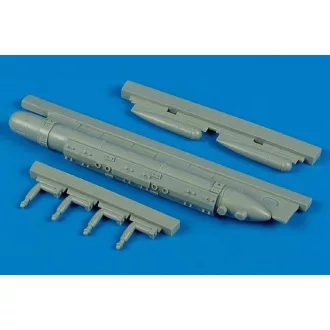   Aires AN/ALQ-188 Electronic Attack Training Pod für Tamiya-Bausatz műgyanta repülő kiegészítő
