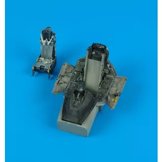   Aires F-16C/CJ Falcon cockpit set Für Tamiya Bausatz. cockpit készlet