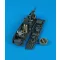 Aires Ju 87D/G Stuka cockpit set für Hasegawa Bausatz cockpit készlet