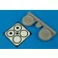 Aires Junkers Ju 88A-1 wheels & paint masks for Revell kit kerék készlet
