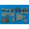 Aires F8F-1 Bearcat cockpit set Für Trumpeter Bausatz cockpit készlet