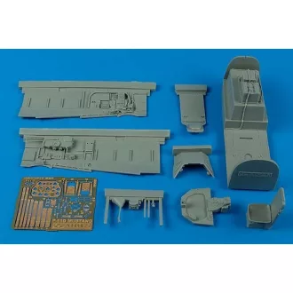   Aires P-51D Mustang cockpit set Für Trumpeter Bausatz cockpit készlet