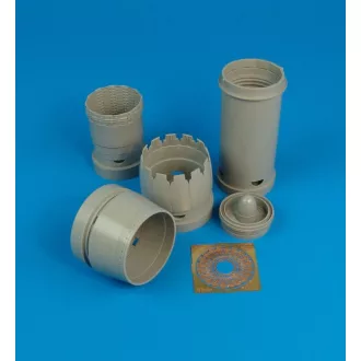   Aires F-16CG/CJ Block 40/50 exhaust nozzles für Academy Bausatz hajtómű fúvóka készlet