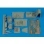 Aires Bf 109E-4/E-7 cockpit set for Eduard cockpit készlet