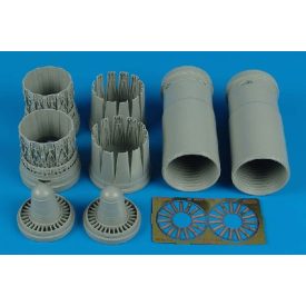   Aires Eurofighter EF-2000A Typhoon EF 2000A late exhaust nozzles bay (Trumpeter)