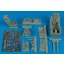 Aires MiG-23ML Flogger G cockpit set (TRU) cockpit készlet