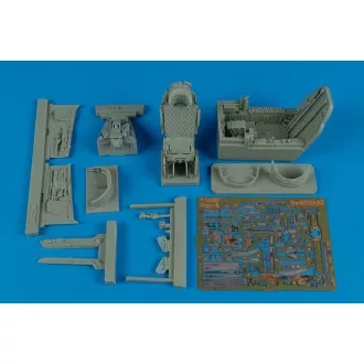 Aires MiG-23MF Flogger B cockpit set (TRU) cockpit készlet