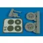 Aires Bf 109F wheels & masks for Trumpeter kerék készlet