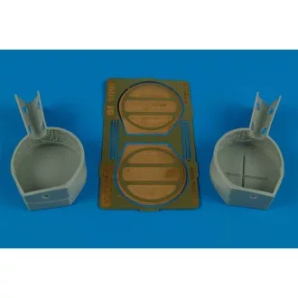 Aires Bf 109F wheel bay for Hasegawa futóműakna készlet