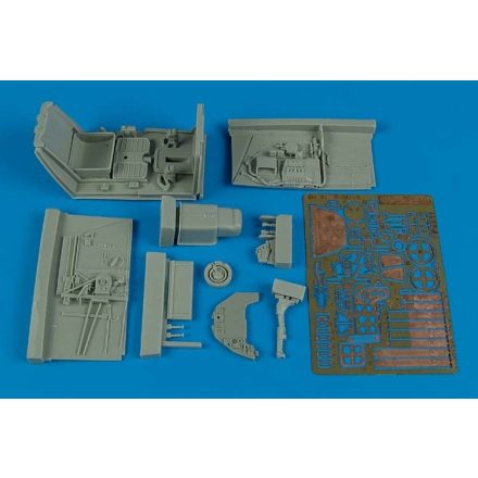 Aires Messerschmitt Bf-109F-2/Bf-109F-4 cockpit set (Hasegawa)