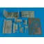 Aires Bf 109F-2/F-4 cockpit set for Hasegawa cockpit készlet