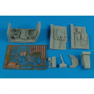 Aires Bf 109G-2 cockpit set for Trumpeter cockpit készlet