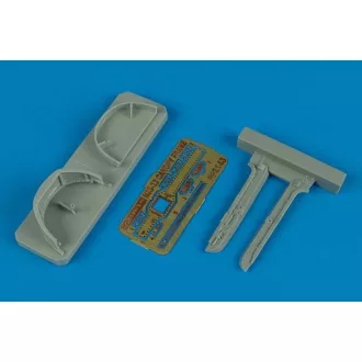   Aires MiG-23 Flogger canopy frame (TRU) műgyanta repülő kiegészítő