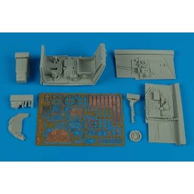   Aires Messerschmitt Bf-109G/Bf-109F-2/Bf-109F-4 cockpit set (Trumpeter)