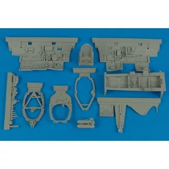 Aires Spitfire Mk.IX cockpit set for Tamiya cockpit készlet