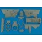 Aires Spitfire Mk.IX cockpit set for Tamiya cockpit készlet