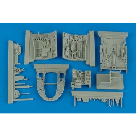 Aires Mitsubishi A6M5 'Zero' Fighter cockpit set (Tamiya)