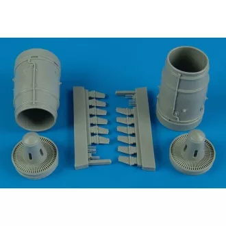   Aires Su-25K Frogfoot A exhaust nozzle (Tru) hajtómű fúvóka készlet