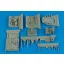 Aires A6M2b Zero cockpit set for Tamiya cockpit készlet