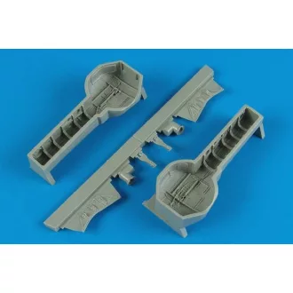 Aires A6M5 Zero wheel bay for Tamiya futóműakna készlet