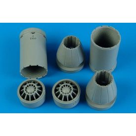   Aires Boeing F/A-18E / F/A-18F exhaust nozzles - closed (Trumpeter)