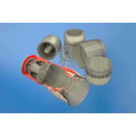   Aires Mikoyan MiG-29K, MiG-29M Fulcrum exhaust nozzles (Trumpeter)