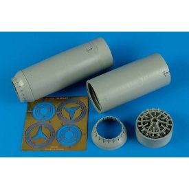   Aires Grumman F-14A Tomcat exhaust nozzles in the open position (Tamiya)