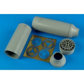   Aires Grumman F-14A Tomcat exhaust nozzles in the closed position (Tamiya)