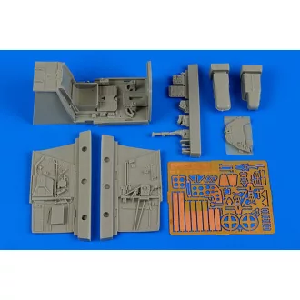 Aires Bf 109G-6 cockpit set for Revell cockpit készlet